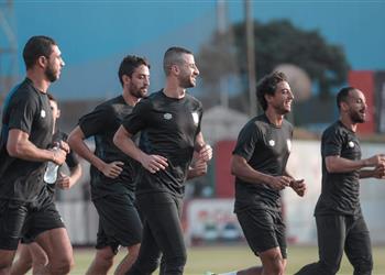 مران الأهلي موسيماني يحاضر اللاعبين و تراي ماتش استعداد ا لطلائع الجيش