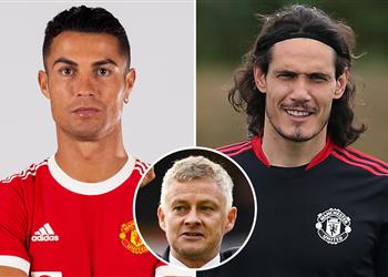 قائمة مانشستر يونايتد لمباراة نيوكاسل تواجد رونالدو وغياب كافاني