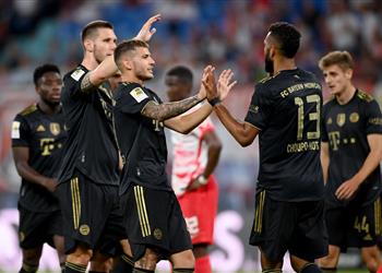 البروفة الأخيرة قبل مواجهة برشلونة بايرن ميونخ يكتسح لايبزيج برباعية في الدوري الألماني