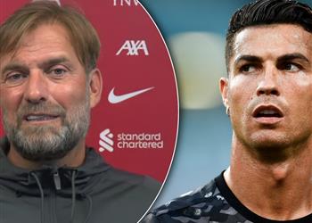 كلوب فوجئت برحيل رونالدو عن يوفنتوس وليس بعودته إلى مانشستر يونايتد