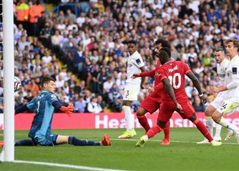 الملك يصل للهدف الـ100 فيديو محمد صلاح يسجل هدف ليفربول الأول أمام ليدز يونايتد