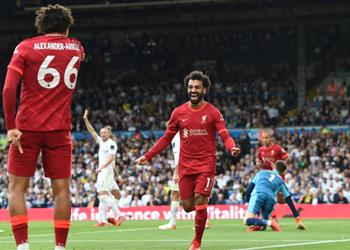 ترتيب هدافي الدوري الإنجليزي بعد هدف محمد صلاح أمام ليدز يونايتد