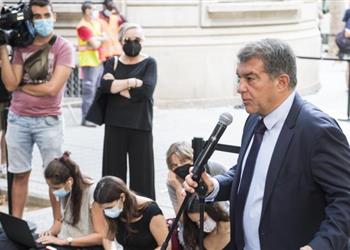 لابورتا يرد على تيباس مريض بالهوس بـ برشلونة ويريد الإضرار بمصالحنا