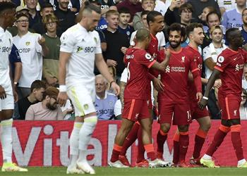 ليس محمد صلاح جماهير ليفربول تختار رجل مباراة ليدز يونايتد