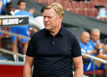 كومان ينتقد تصريحات لابورتا ويؤكد بفضلي برشلونة له مستقبل