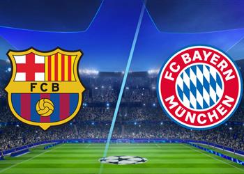 موعد والقناة الناقلة لمباراة برشلونة وبايرن ميونخ اليوم في دوري أبطال أوروبا