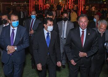 أشرف صبحي من احتفالية الأهلي بـ النجمة العاشرة أرى تاريخ مصر الكروي هنا وسيبقى التفوق لنا دائم ا