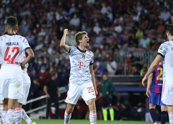 مولر استمتعنا باللعب أمام برشلونة وأحب التسجيل في شباكهم