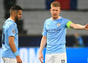 تشكيل مانشستر سيتي أمام لايبزيج في دوري أبطال أوروبا دي بروين ومحرز أساسيان