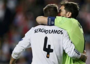 كاسياس من الصعب رؤية راموس بقميص غير ريال مدريد وأنشيلوتي مدرب مثالي للملكي