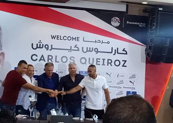 وزير الرياضة يجتمع بـ كيروش وجهاز منتخب مصر اليوم