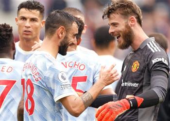 فيديو بقفاز دي خيا المتألق مانشستر يونايتد يخطف فوز ا مثير ا من وست هام في الدوري الإنجليزي