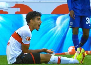 فيديو تقييم متوسط لـ عمر مرموش بعد هزيمة شتوتجارت من باير ليفركوزن