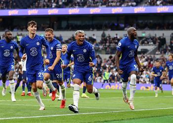 فيديو تياجو سيلفا وكانتي يتقدمان لـ تشيلسي بهدفين في 8 دقائق أمام توتنهام