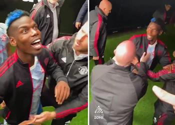 مايكل كاريك ينقذ بوجبا من جماهير وست هام بعد فوز مانشستر يونايتد