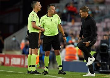 مدرب غرناطة حزين بسيناريو تعادل برشلونة معنا وسعيد بلاعبي فريقي