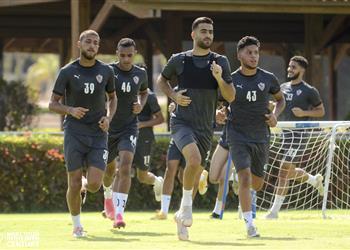مران الزمالك كارتيرون يهتم بالجانب البدني وتألق حراس المرمى