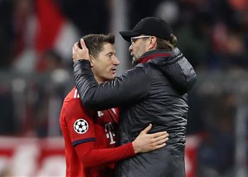 كلوب بعد تتويج ليفاندوفسكي بالحذاء الذهبي أتمنى أن أراك في نهائي دوري أبطال أوروبا