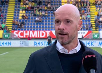 تين هاج يرد على أنباء خلافته لـ كومان في برشلونة