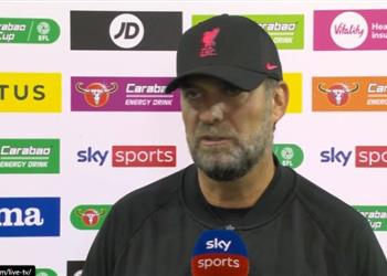 كلوب يشيد بـ مينامينو أمام نورويتش ويؤكد تفاجئت بأداء اللاعبين وكيليهر حارس كبير