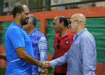 معين الشعباني سنتجاوز حرمان المصري من صفقاته الجديدة واعتدت على الضغط في الترجي