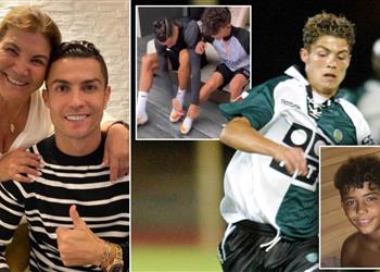 والدة رونالدو أرغب في انتقاله إلى سبورتينج لشبونة وكريستيانو جونيور يلعب أفضل منه