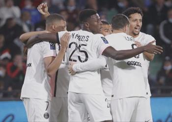 فيديو في غياب ميسي حكيمي ينقذ باريس سان جيرمان بهدف قاتل أمام ميتز