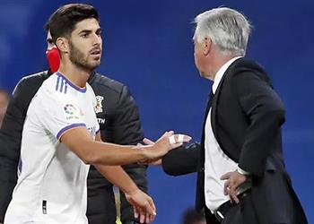 وكيله أنشيلوتي أوقف رحيل أسينسيو عن ريال مدريد قبل نهاية الميركاتو بأيام