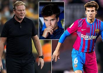 صورة نظرة ريكي بويج لـ كومان في مباراة برشلونة وقادش تعكس علاقتهما السيئة