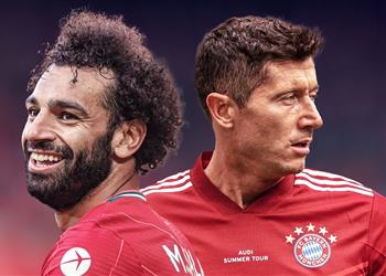 كلوب يقارن محمد صلاح بـ ليفاندوفسكي ويؤكد محظوظ بالعمل مع مو ولم أتوقع تألقه