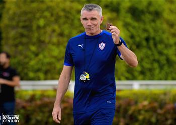 مران الزمالك كارتيرون يركز على العرضيات وركلات الترجيح ويعقد جلسة خاصة مع زيزو