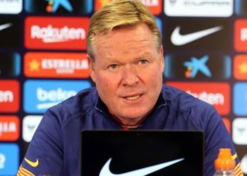 كومان يزيد التكهنات حول مستقبله مع برشلونة ويرد على تصريحات لابورتا