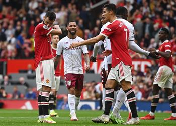 سولشاير يوضح سبب تسديد برونو لركلة الجزاء أمام أستون فيلا بدل ا من رونالدو