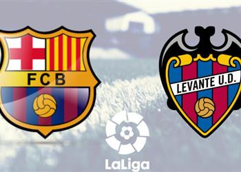 موعد والقناة الناقلة لمباراة برشلونة وليفانتي اليوم في الدوري الإسباني