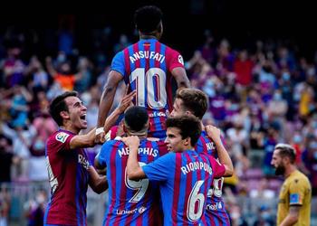 جارسيا بعد فوز برشلونة على ليفانتي فاتي ساحر والآن نستعد لدوري الأبطال