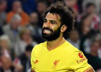 بعد تسجيله 100 هدف مع ليفربول في البريميرليج رامي عباس محمد صلاح أسطورة الأنفيلد