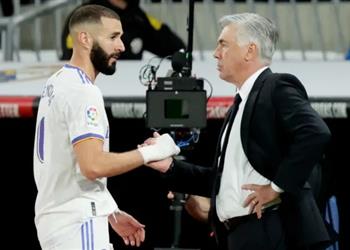 أنشيلوتي يدرس إراحة بنزيما في مباراة ريال مدريد وشيريف تيراسبول بدوري أبطال أوروبا