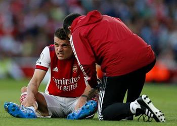 أرتيتا يعترف أشعر بالقلق حول إصابة تشاكا أمام توتنهام