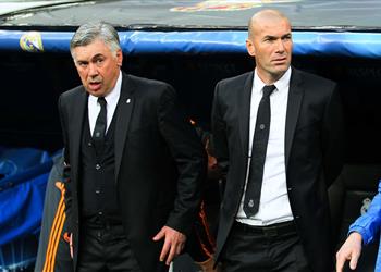 أنشيلوتي أرفض المقارنة مع زيدان ومحظوظ بامتلاك أفضل اللاعبين في العالم