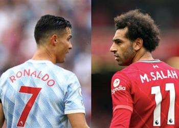 ترتيب هدافي الدوري الإنجليزي بعد نهاية الجولة السادسة محمد صلاح يتصدر ورونالدو يتراجع