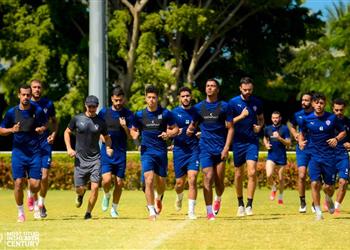 مران الزمالك كارتيرون يجتمع مع شيكابالا وسباق سرعة بين اللاعبين