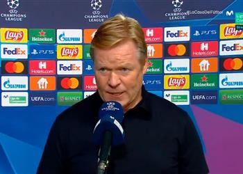 كومان برشلونة لعب بشكل جيد أمام بنفيكا ولن أجادل بشأن الخسارة