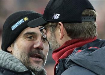 كلوب وجوارديولا يتنافسان على جائزة مدرب الشهر في الدوري الإنجليزي