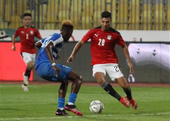 فيديو محمد شريف يسجل هدف منتخب مصر الثاني أمام ليبيريا