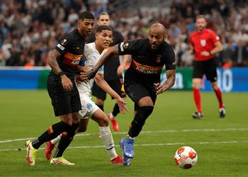 أمام أنظار مصطفى محمد جالطة سراي يتعادل مع مارسيليا في الدوري الأوروبي