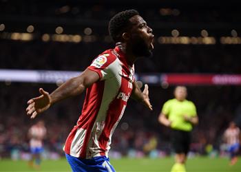 فيديو ليمار يسجل هدف أتلتيكو مدريد الأول أمام برشلونة