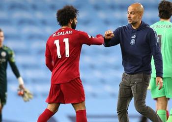 جوارديولا يحذر مانشستر سيتي من محمد صلاح وهجوم ليفربول