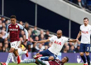فيديو توتنهام يعود للانتصارات بثنائية أمام أستون فيلا في الدوري الإنجليزي
