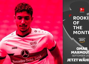 عمر مرموش ينافس على جائزة أفضل لاعب شاب في الدوري الألماني لشهر سبتمبر