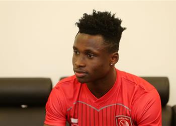 الصفقة السادسة سيراميكا كليوباترا ي علن التعاقد مع مهاجم منتخب غانا الأولمبي